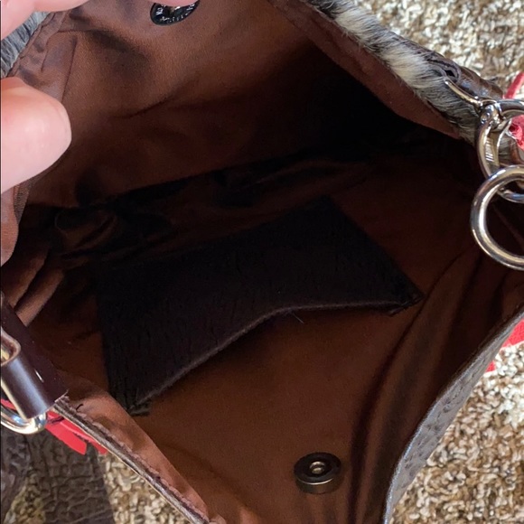 Cowhide Fringe Purse - Picture 3 of 3